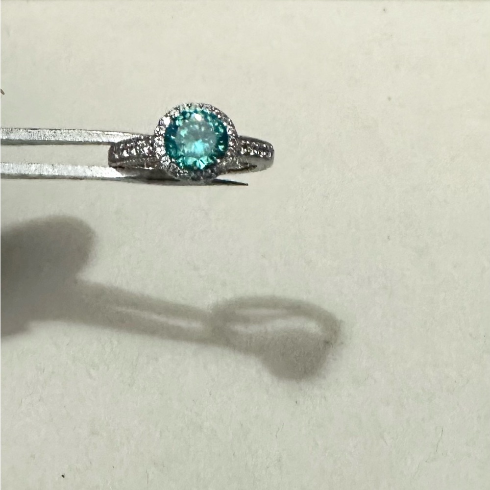 Judith Ripak Paraiba size 5 Sterling Silver Ring - Picture 8 of 8